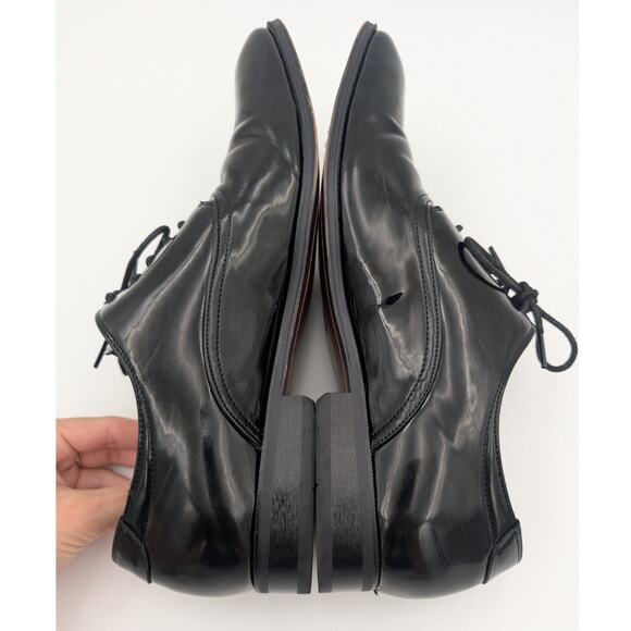 Florsheim Men's Launch Plain Toe Oxford Dress Shoes Black Size US9.5D EU43 - Picture 6 of 11